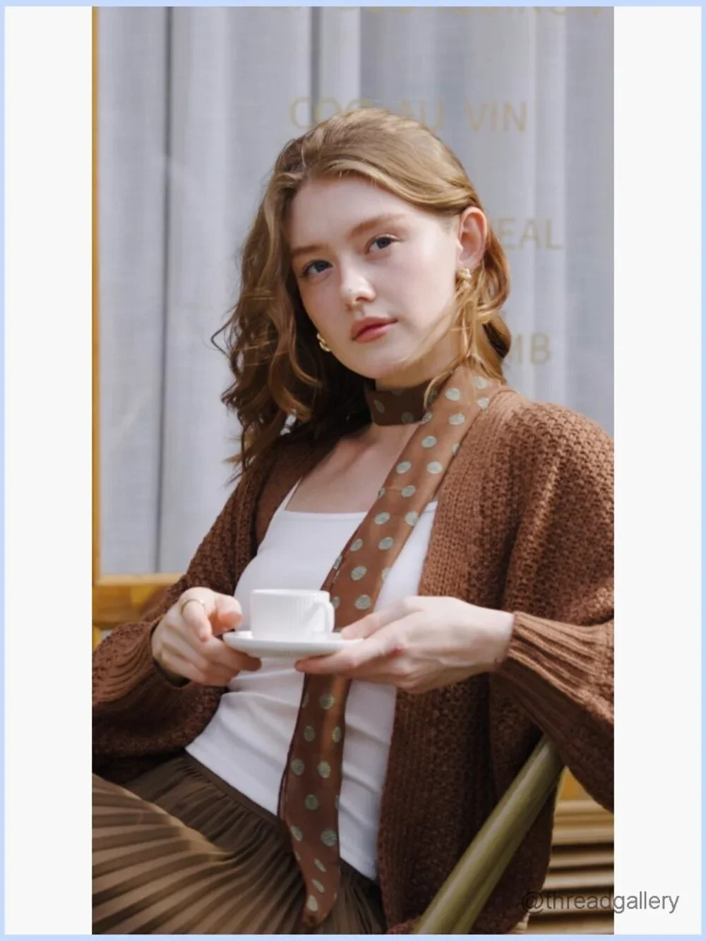 Chunky Knit Long Sleeve Open Front Cardigan Sweater